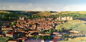 Sigüenza desde el mirador del Cid