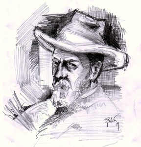 Joaquin Sorolla lapiz